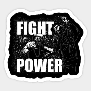 Fight The Power Sticker